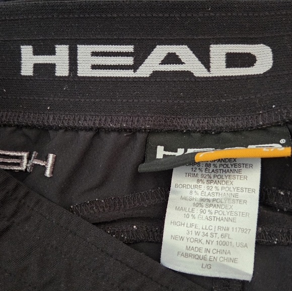 Head Men's Black Joggers Size L - Picture 7 of 8